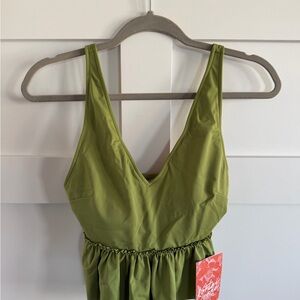 NWT Green Swim Top